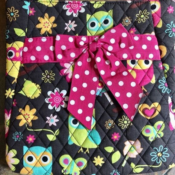 SazyBee Owl Flower Butterfly Girl’s Fabric Purse - Picture 2 of 16